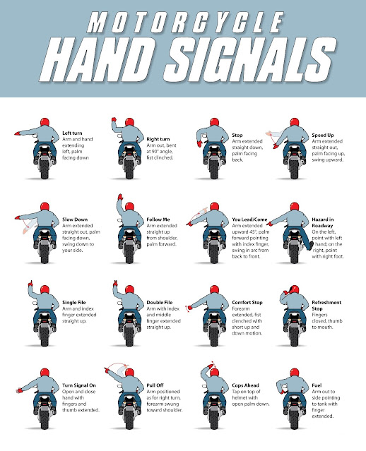 Motorcycle Group Riding Safety Tips, Rules, Hand Signals | Riders Safety Series