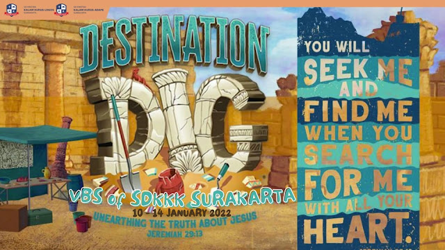 Destination Dig: VBS SD Kristen Kalam Kudus Surakarta 2021