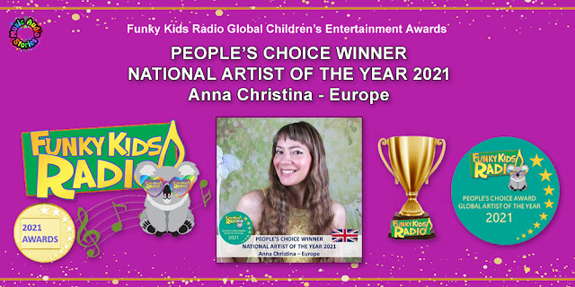 Anna Christina wins People's Choice National Artist of the Year Award