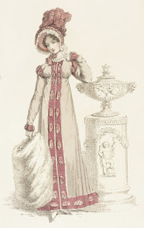 Fashion Plate, 'Walking Dress' for 'The Repository of Arts' Rudolph Ackermann (England, London, 1764-1834) England, early 19th century Prints; engravings Hand-colored engraving on paper