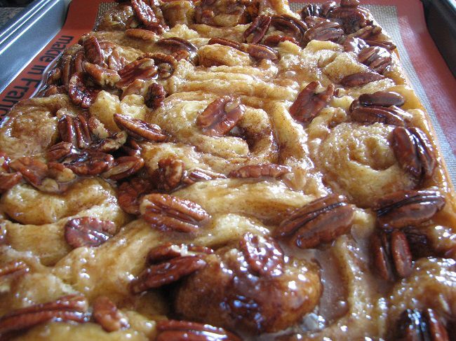 Pecan Honey Sticky Buns