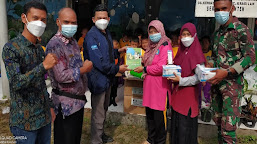 Peduli, Tim CSR PT. Cargill Donasikan 1000 Buku dan Alat Prokes ke Paud Tunas Harapan Kendayakan