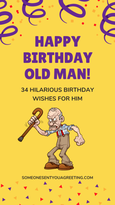 old man happy birthday images