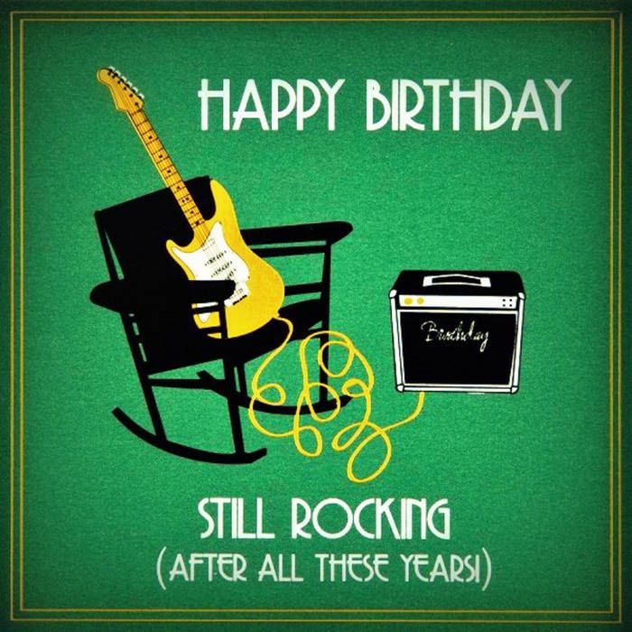 rock and roll happy birthday images