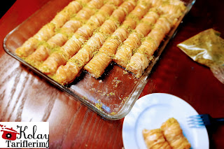 El Açması Kolay Büzme Baklava