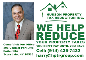 Yonkers Insider: Business AD: Hudson Property Tax Reduction, Inc: President: Harry Singh M.S.