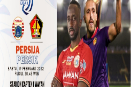 Persija Jakarta VS Persik Kediri Live Streaming Indosiar 