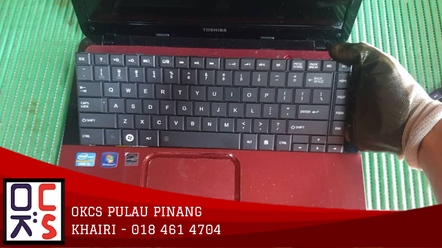 SOLVED: KEDAI REPAIR LAPTOP FARLIM | TOSHIBA SATELLITE L845 KEYBOARD FEW BUTTON NOT FUNCTION