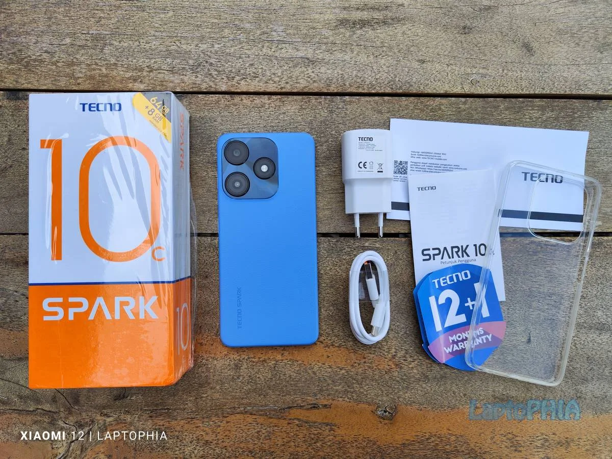 Paket Pembelian Tecno Spark 10C NFC
