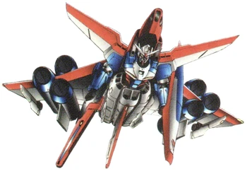 OZX-GU01A Gundam Geminass 01 con unidad de vuelo