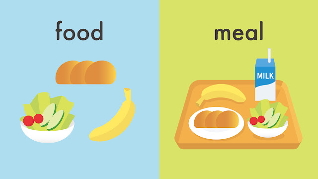 food と meal の違い