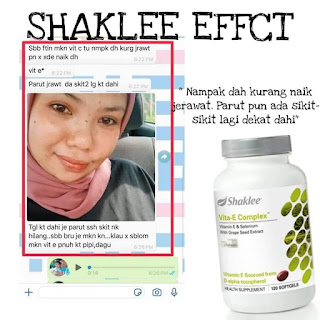Testimoni Review Vitamin E Shaklee Untuk Wanita dan Lelaki