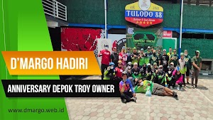 D'margo Hadiri 1 th Anniversary Depok Troy Owner di Tulodo cafe Cilodong