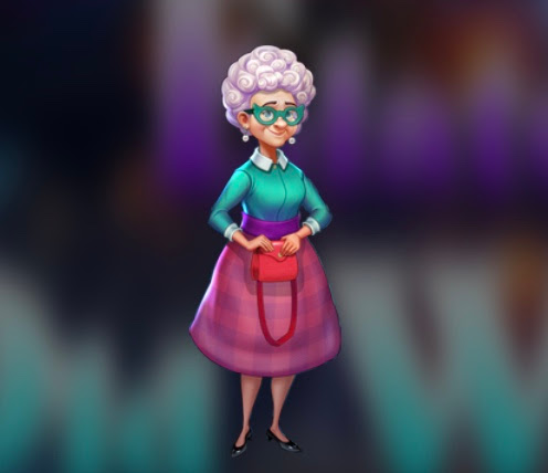 Play Games4King Elated Old Woman Escape