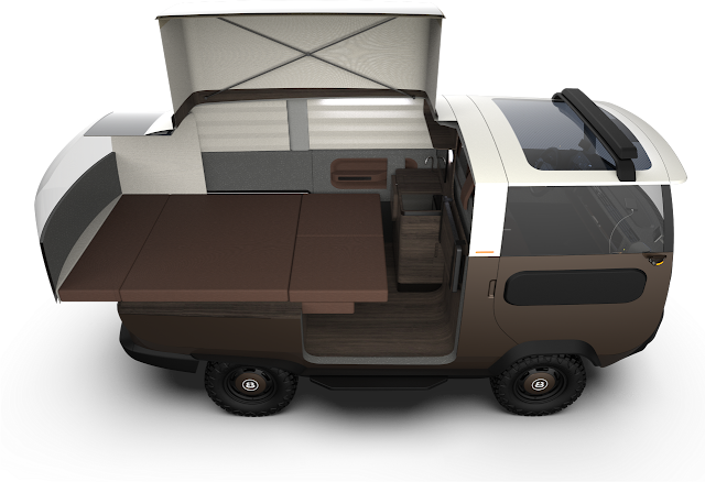 eBussy Modular Electric Van a Microbus for an Urban Future