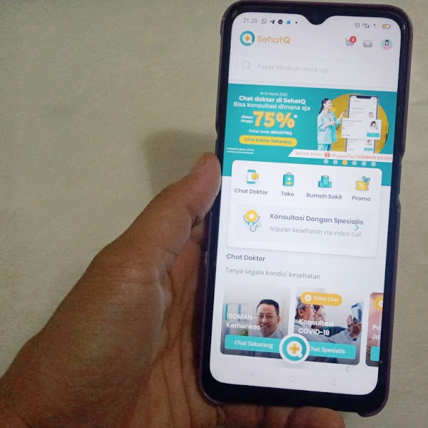 Aplikasi Layanan Kesehatan di SehatQ