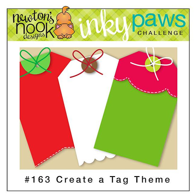 Newton's Nook Designs Inky Paws Challenge - Create a Tag Theme