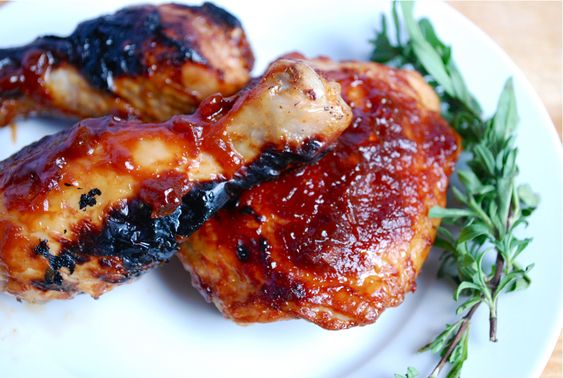 Chicken with Root Beer Barbecue Sauce Recipe