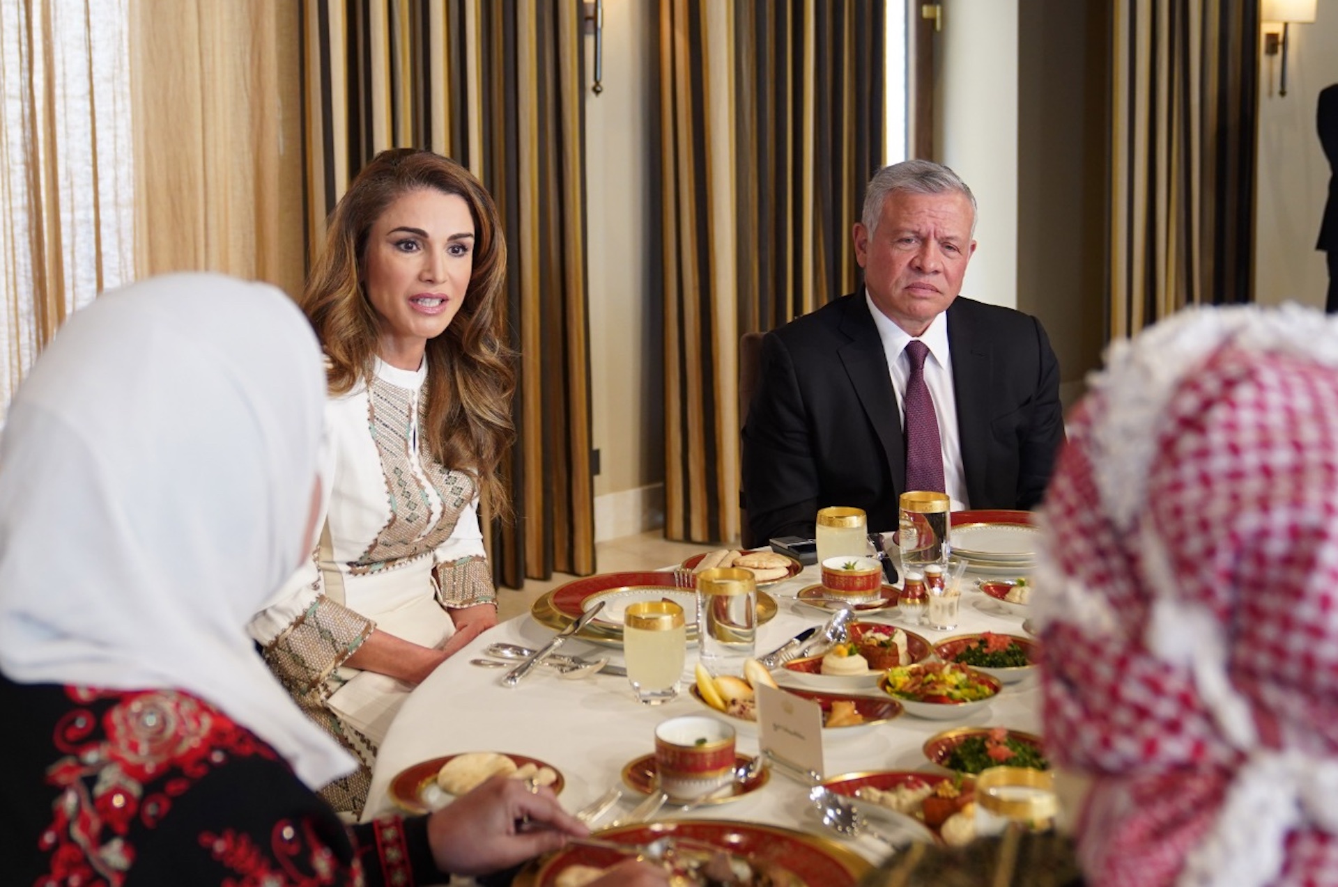 The King and Queen wish Jordanian women a happy International Women’s Day