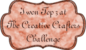 The Creative Crafters Challenge Top 3 Pick
