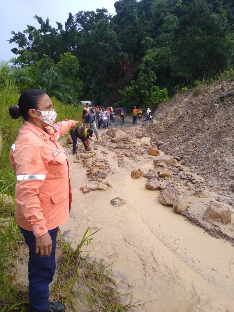 Organismos de seguridad en Mérida monitorean zonas afectadas por las lluvias