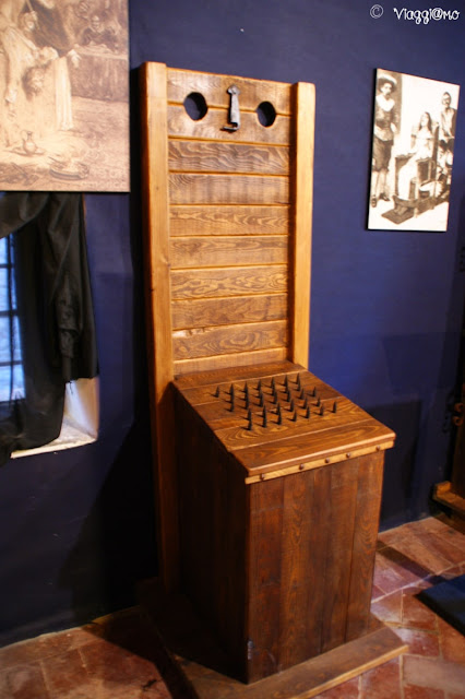 Strumento ospitato nel Museo delle Torture di Grazzano Visconti