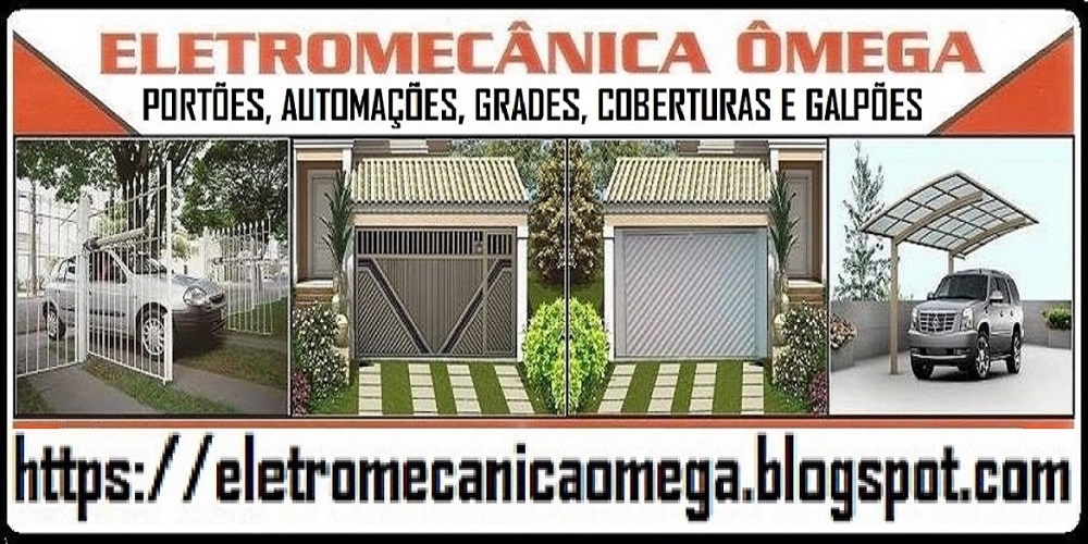 Portões, grades, coberturas e automações.