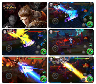 Screenshots of the Dark Ares  apk for Android.