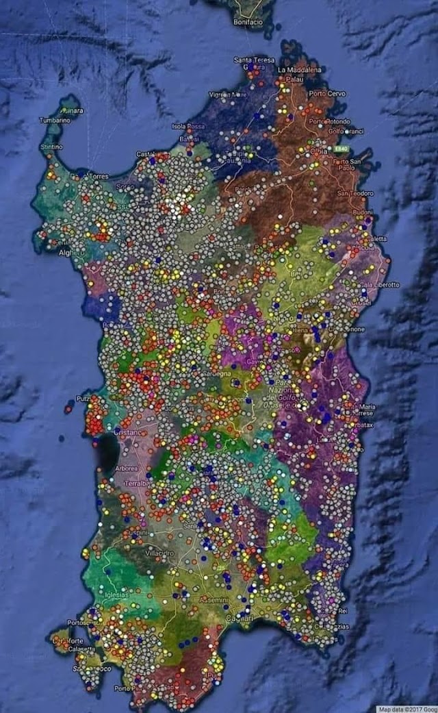 La Sardegna e gli insediamenti umani nel tempo