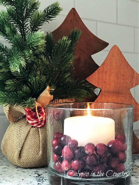 Rustic Wood Slice Christmas Ornaments DIY Tutorial - Artful Homemaking