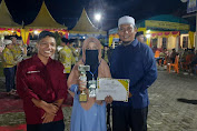 Syerin Qanitah Juara Pertama Tahfiz Qur'an 10 Juz Cabang Putri MTQ Aceh Singkil 