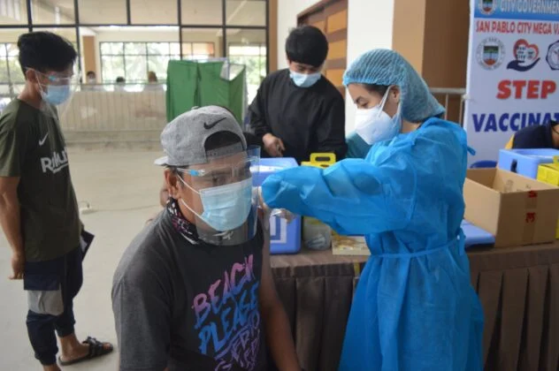 San Pablo City, leading in vaccination throughout Laguna