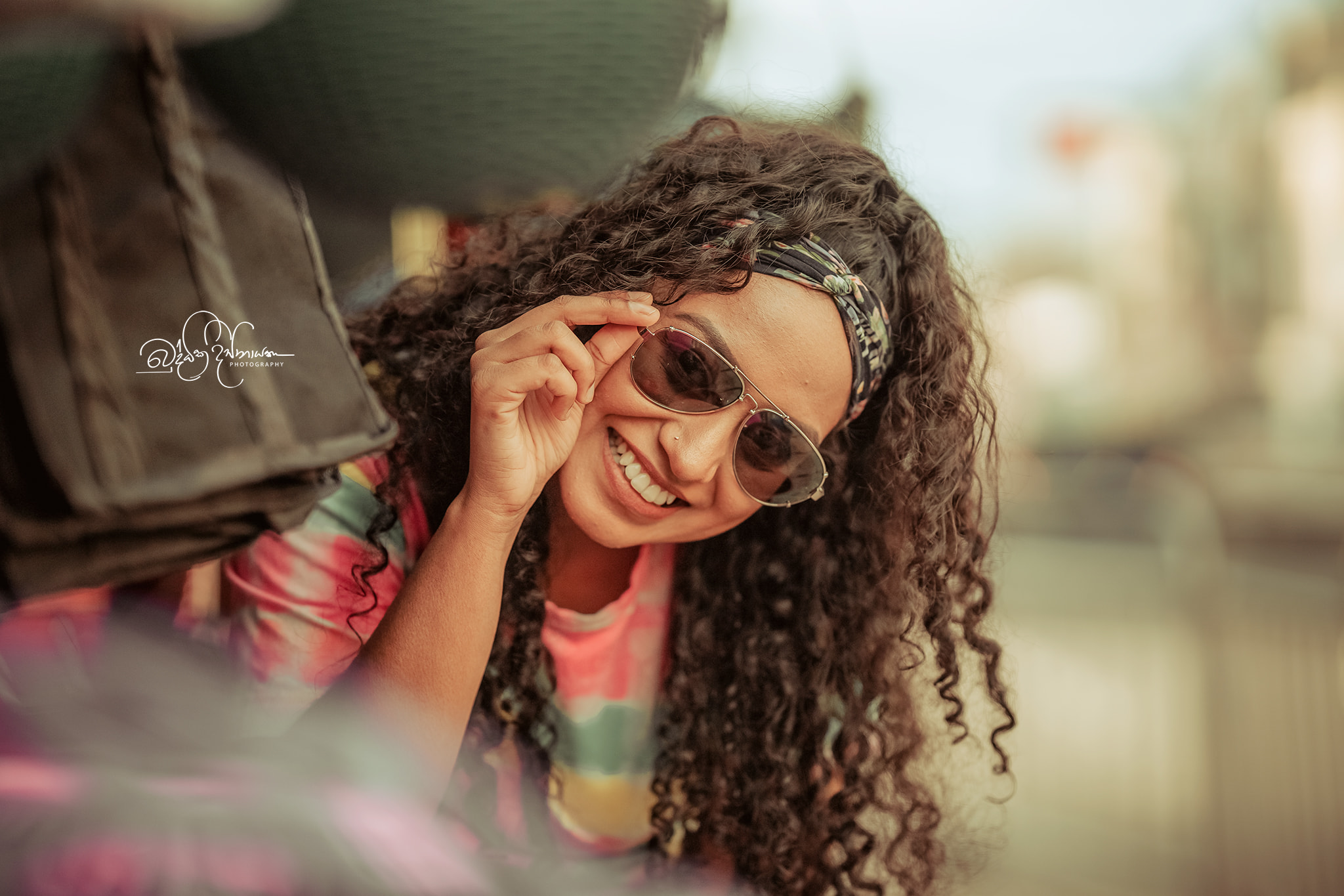 model Dulmi sexy curly cute girl