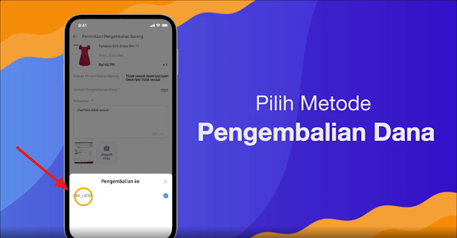 Pengembalian Barang ke Penjual Lazada