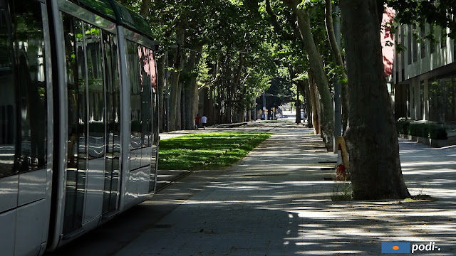 Tram Barcelona - Wellington - accident amb patinet