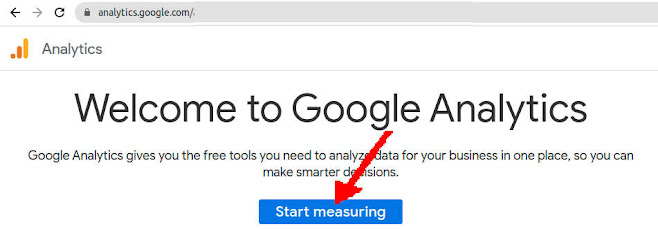 Select: "Start Measuring"