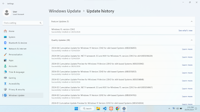 windows update,downgrade windows,