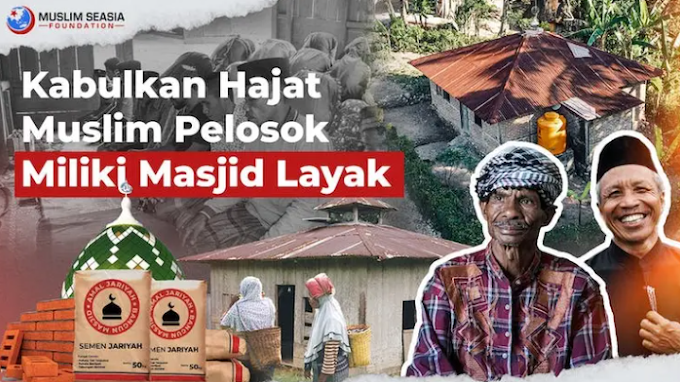 Bangun Masjid Untuk Muslim di Pedalaman NTT