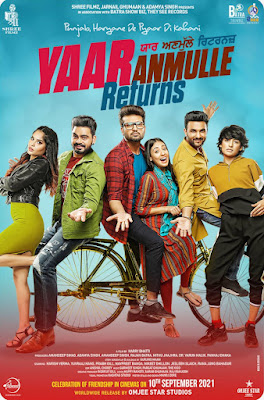 Yaar Anmulle Returns (2021) Punjabi HEVC 1080p | 720p HDRip ESub x265 1.7Gb | 700Mb