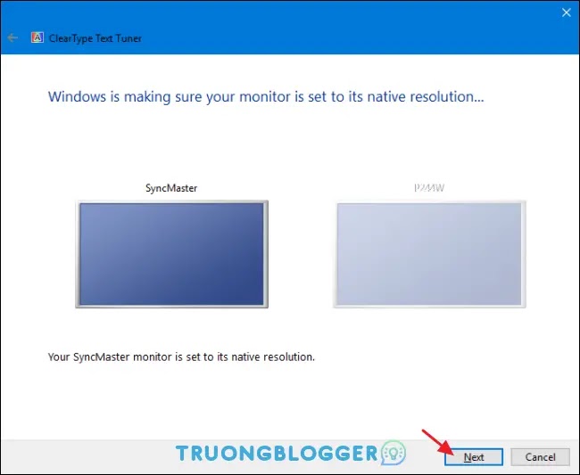 Cách sử dụng ClearType Text Tuner trên Windows 10