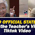 DepEd official statement on the teacher's viral TikTok video