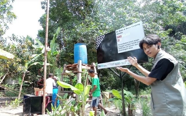 Mahasiswa Asal Desa Tanjung Seteko Ogan ilir, Lolos pada program Innovillage 2021