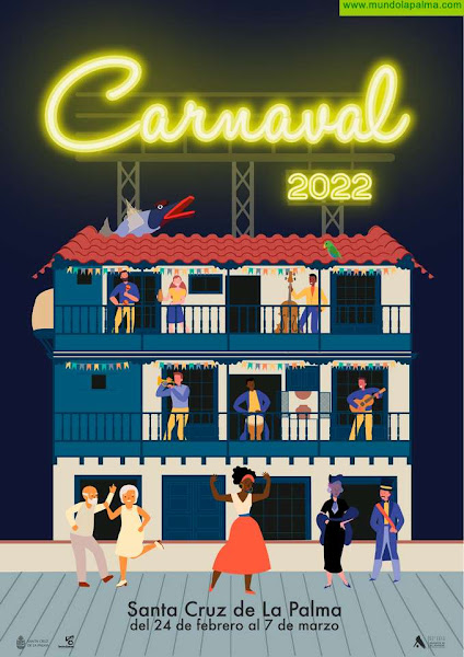 El carnaval cultural de Santa Cruz de La Palma arranca este viernes con más de una decena de actividades - PROGRAMA CARNAVAL 2022