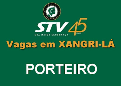 STV contrata Porteiro em Xangri-lá