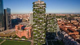 Boeri's Bosco Verticale tower blocks are now a eyecatching feature of the Milan skyline