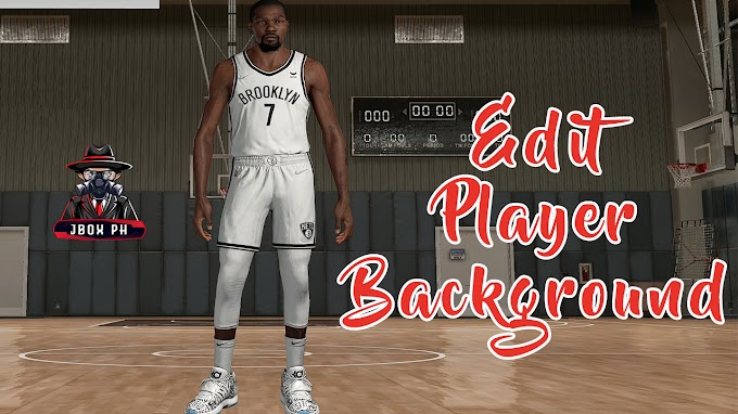 How to change edit player background | NBA 2K22