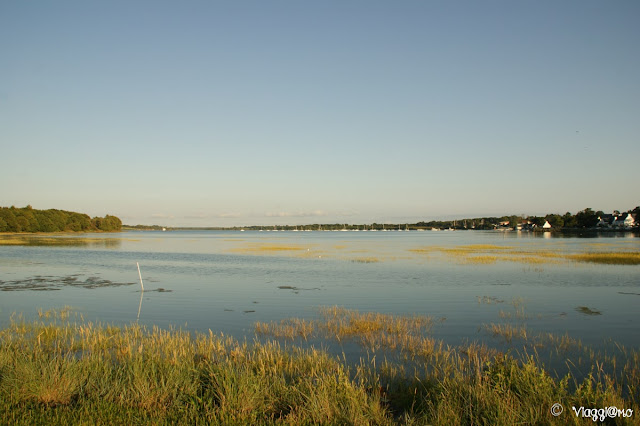 Il bel panorama sulla penisola di Conleau