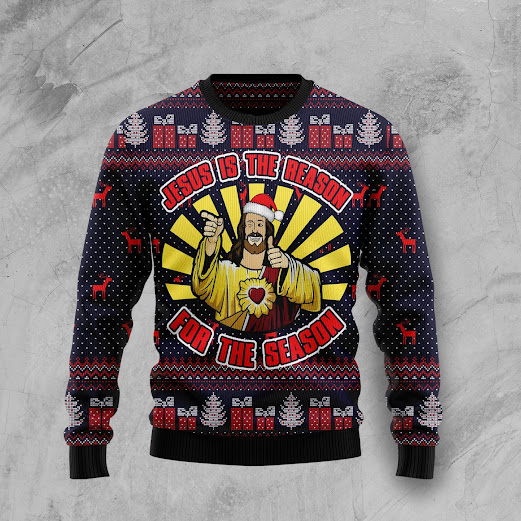 Jesus Is The Reason For The Season Ugly Sweater