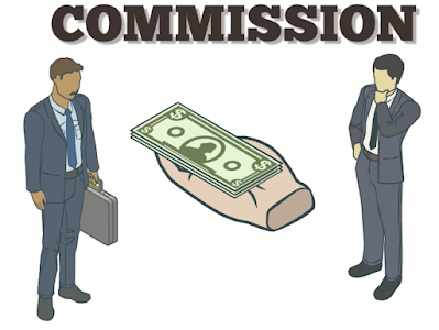 Commissions chính là tiền phần trăm bán sản phẩm và dịch vụ
