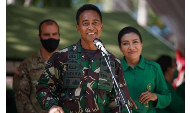 Jokowi taps Andika as sole candidate for TNI commander